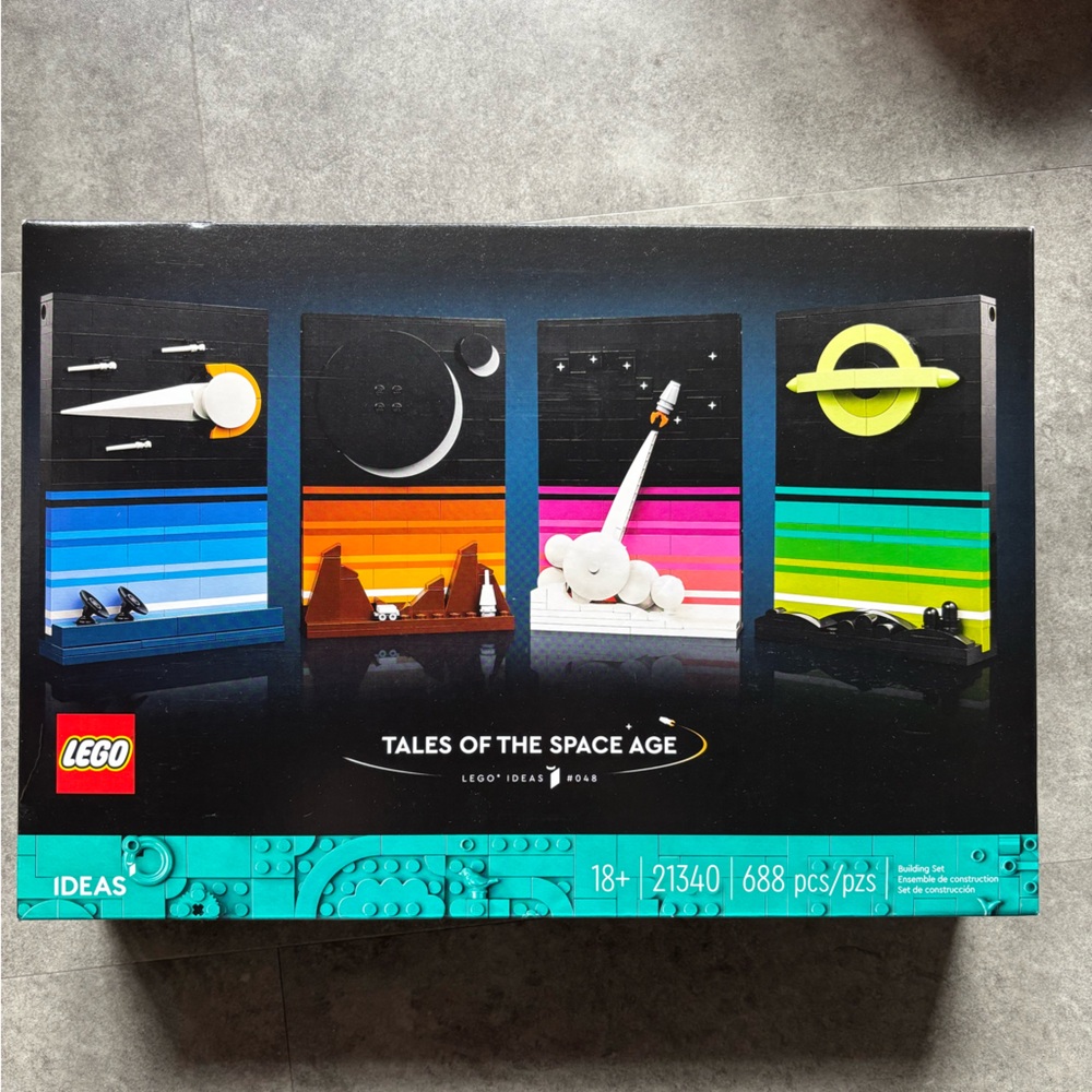 New in Box Tales of the Space Age Lego - Retired